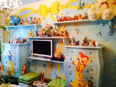 camera decorata per bambini