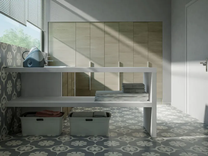 Ideagroup, Mobili lavanderia collezione Spazio Time