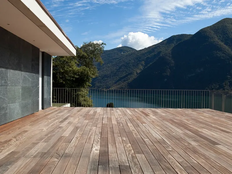 Pavimentazione esterna legno