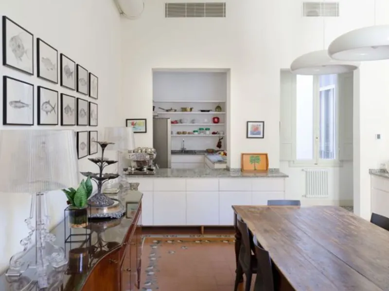 Il restyling della casa non lontana da Porta Romana