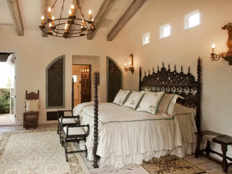 Lampadario in stile rustico