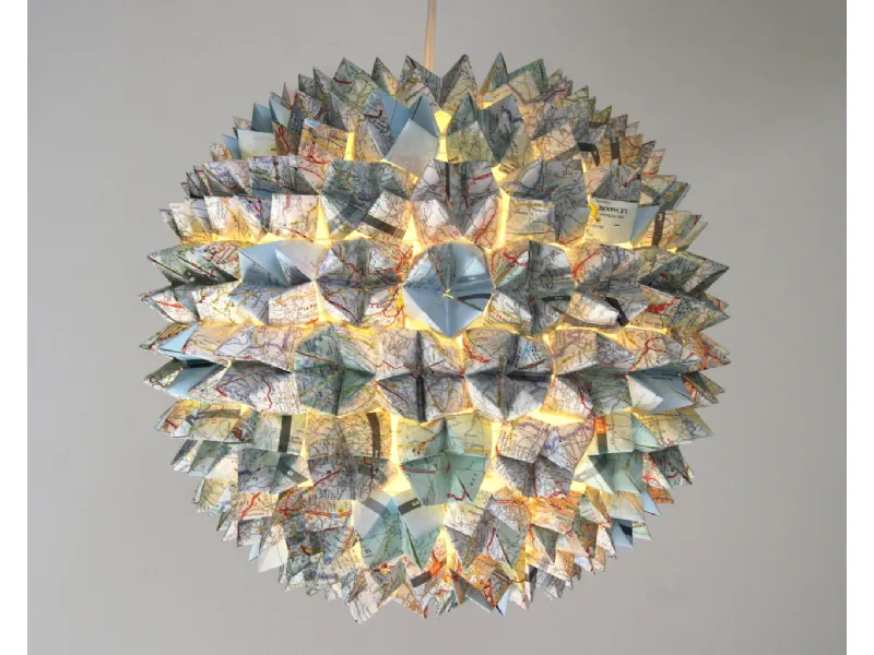 lampadario origami