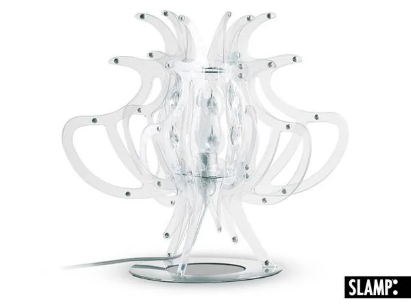 Lampada elegante in cristallo