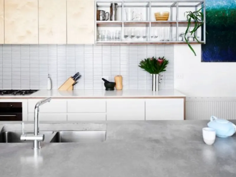 Lavandino cucina Corian