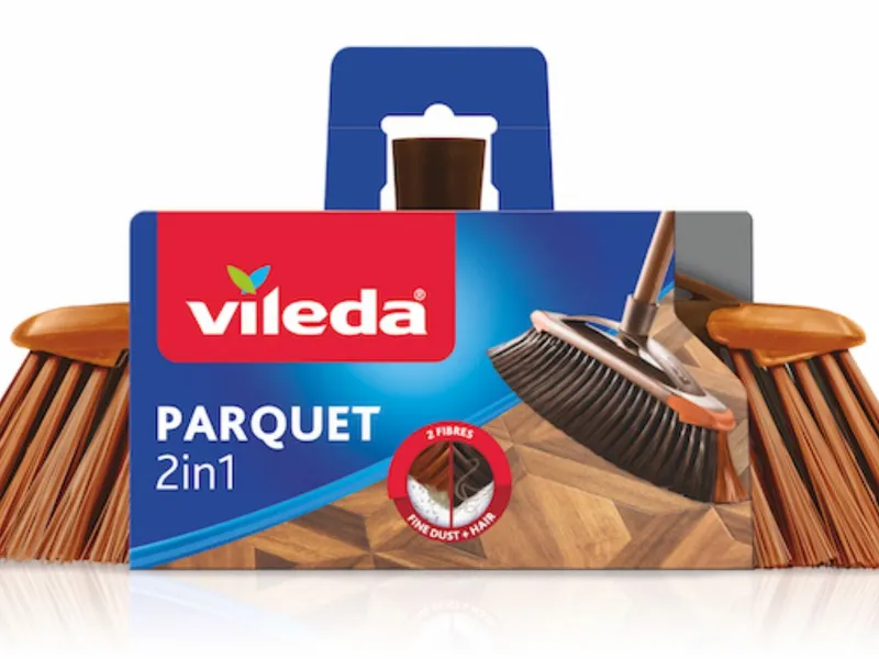 La scopa Vileda Parquet 2in1