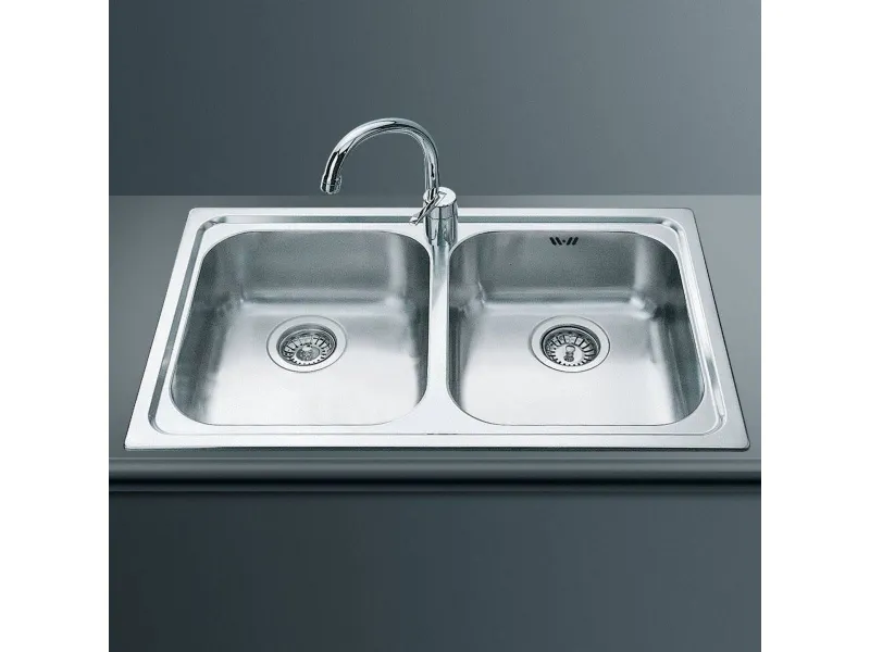 Un pregiato lavello firmato SMEG