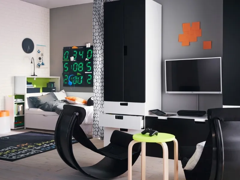 Camerette Ikea idee