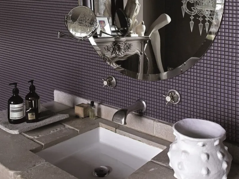Piastrelle mosaico in ceramica Diva della linea Colori di Appiani