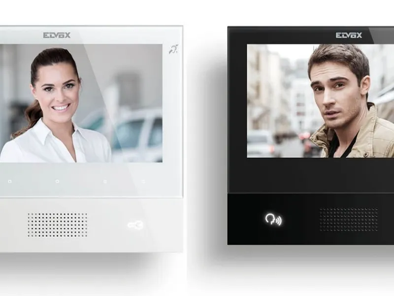 Bianco o nero il videocitofono Tab 7S Elvox di Vimar