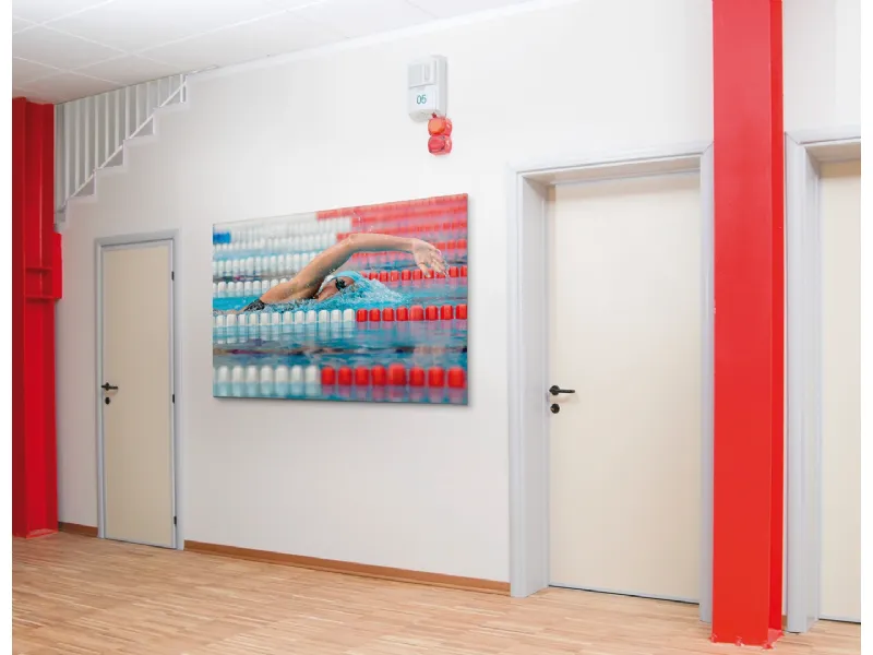 Porta battente in pvc