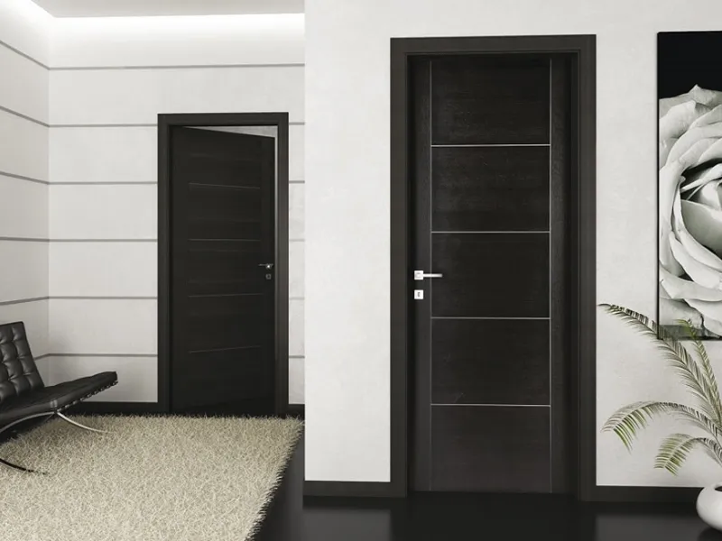 Porta interna nera