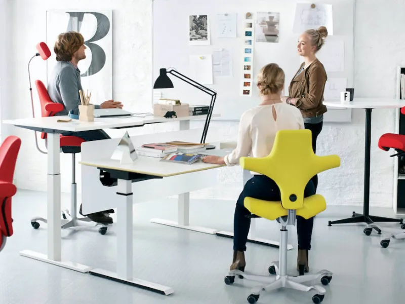 Sedia ergonomica Capisco di HÅG