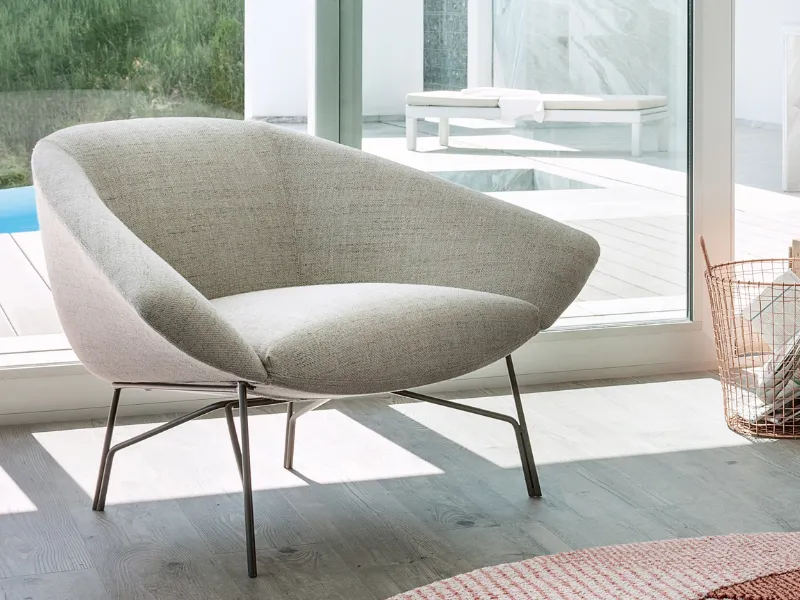 Longue chair Lennox di Lema