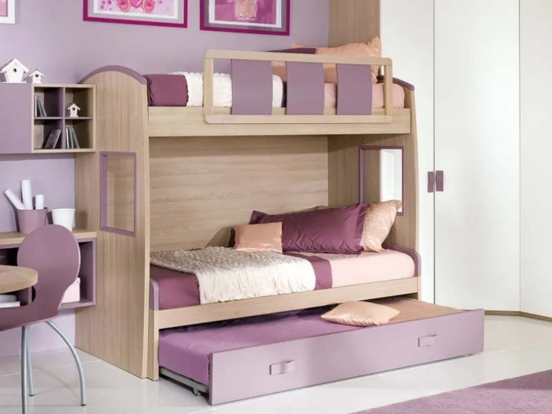 Modello di letto a castello di Mondo Convenienza