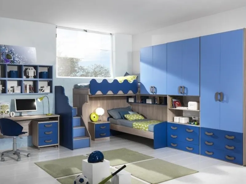 Letti a soppalco MSC Mobili Full Kids