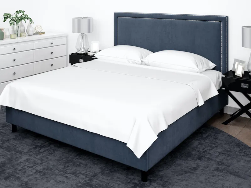 Letto matrimoniale con contenitore