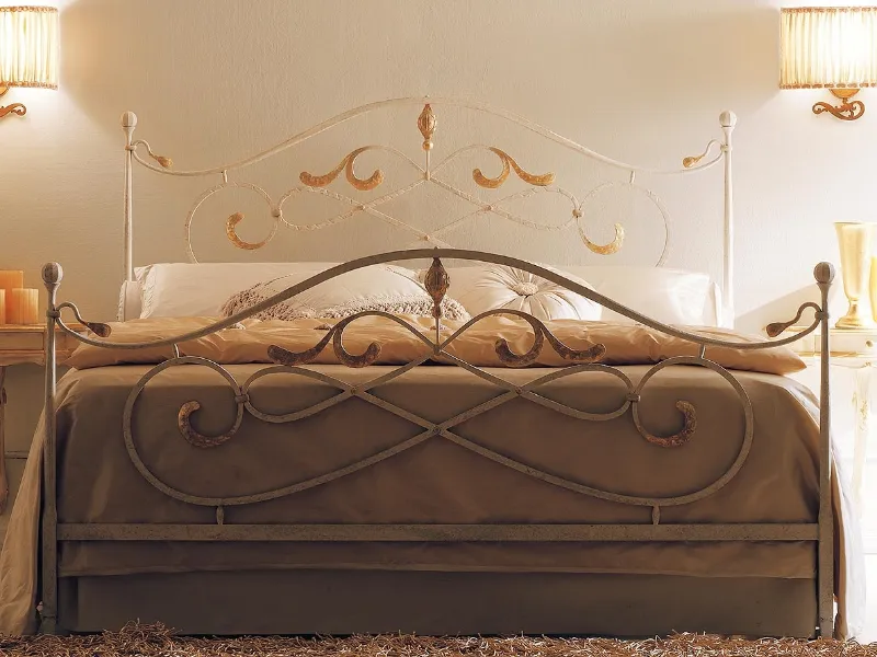 Letto in ferro battuto