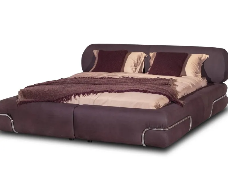 Letto in pelle So Soft di Baxter