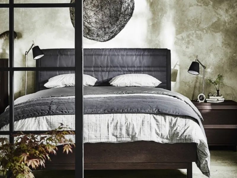 Letto matrimoniale completo Ikea