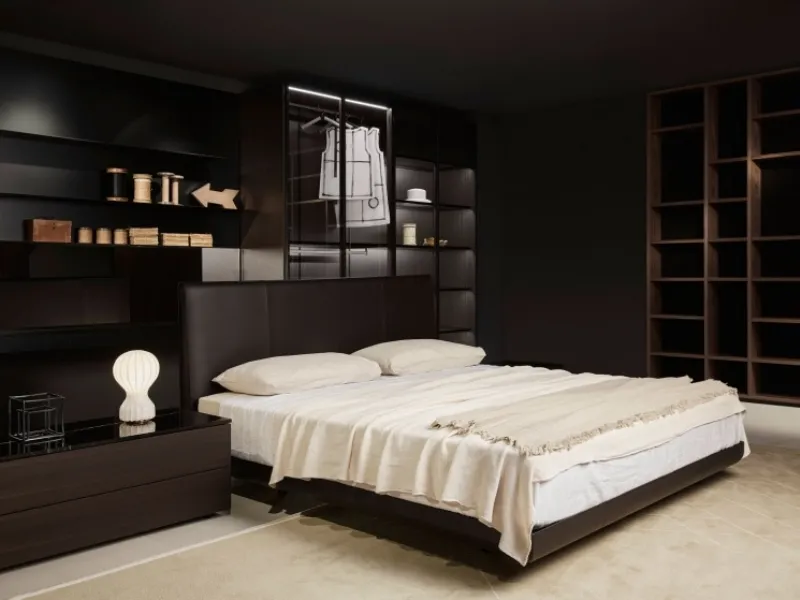 Letto matrimoniale moderno