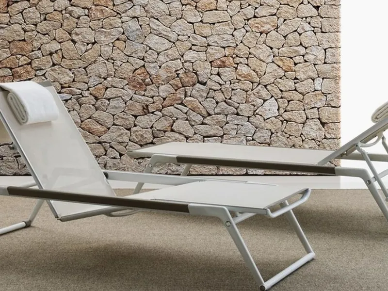 Lettino Mirto Outdoor - B&B Italia