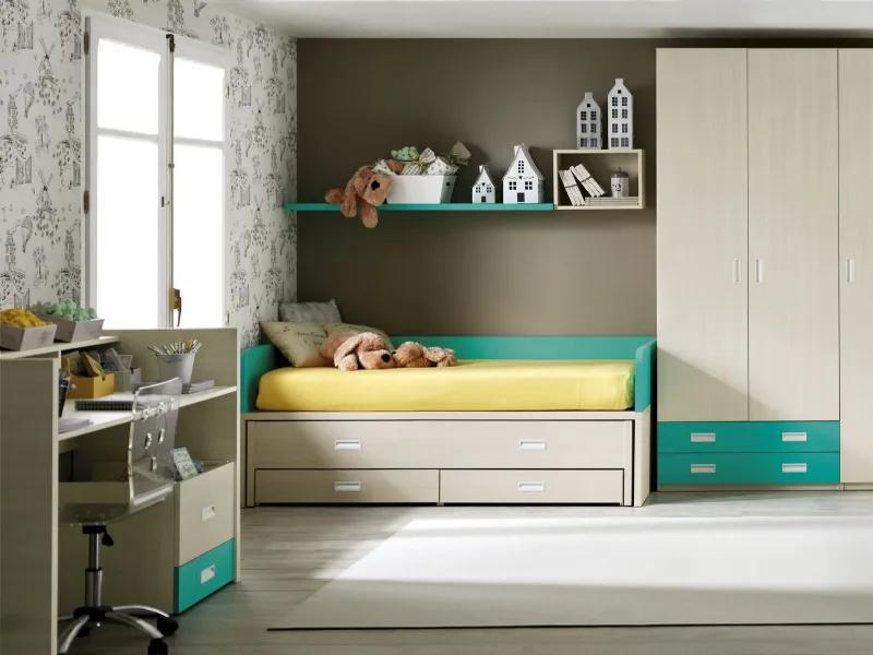 mini Letto a castello per bimbi