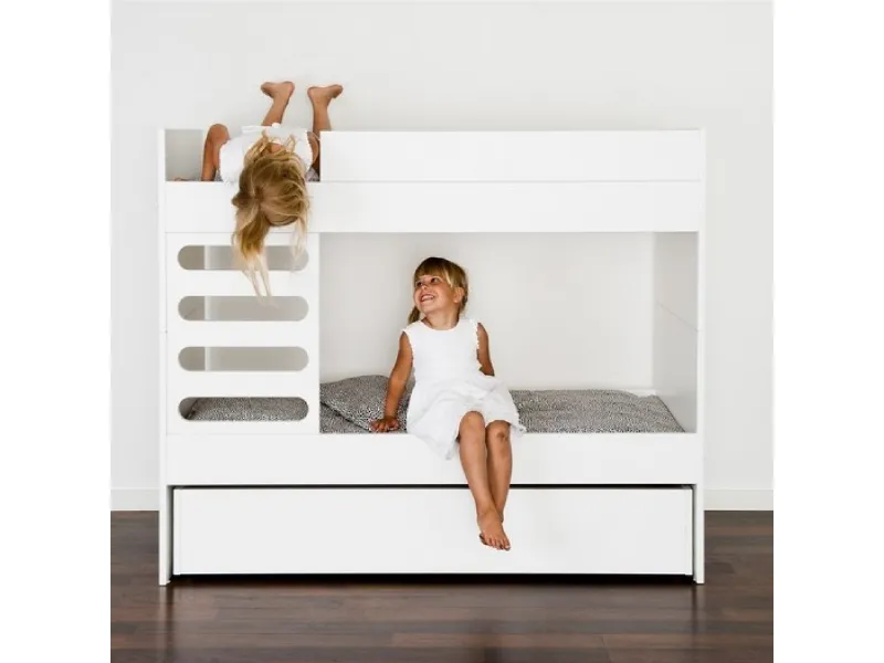 letto a mini castello per bimbe