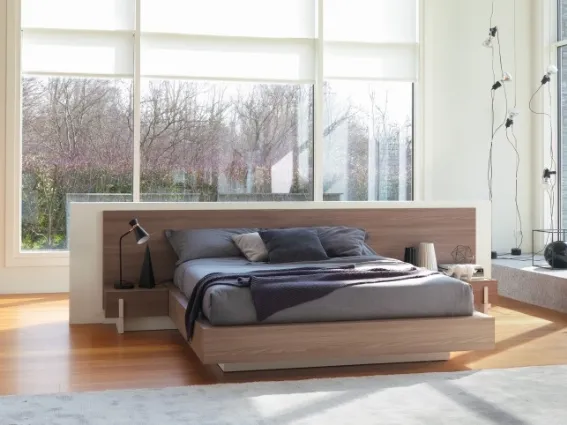 Letto matrimoniale contenitore