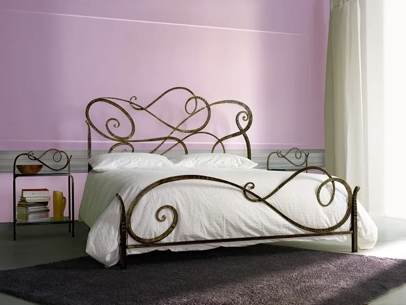 Letto in ferro battuto