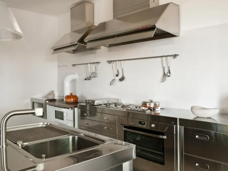 cucina inox alpes