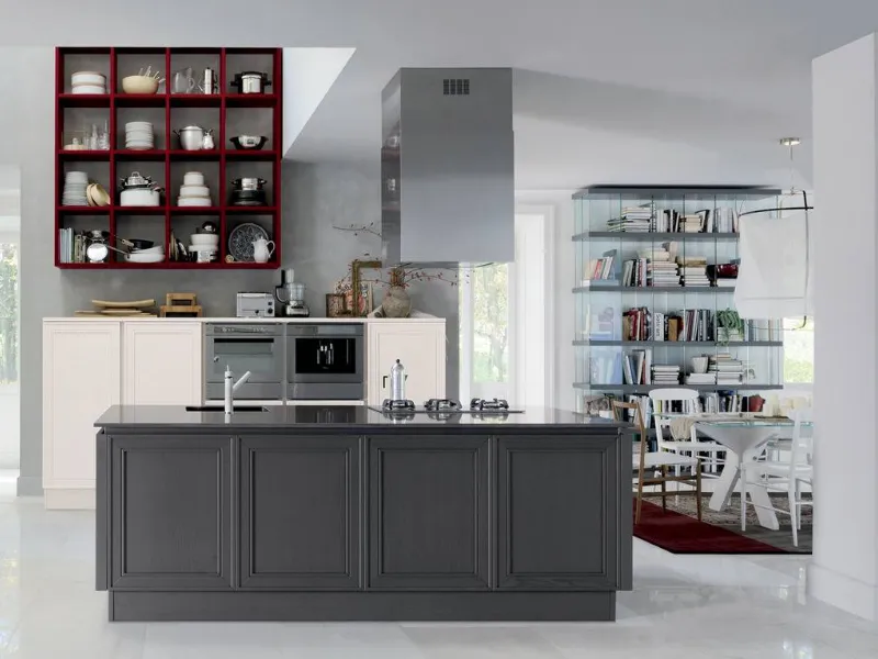 Elegante Shell System Veneta Cucine