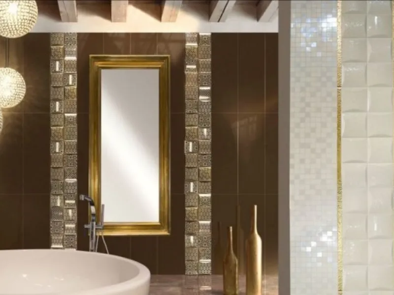 Mattonelle bagno mosaico