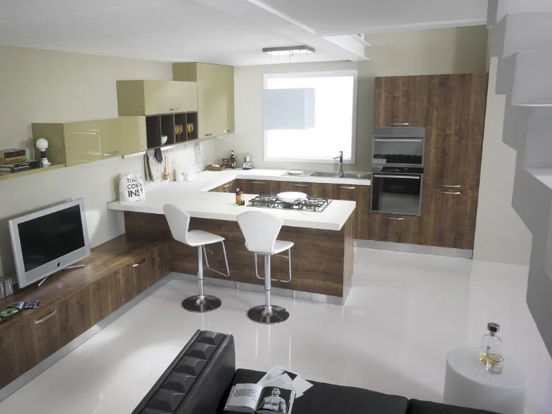 cucina e living spar