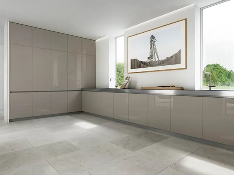 Easy_30 di Elmar è la cucina senza pensili ad angolo