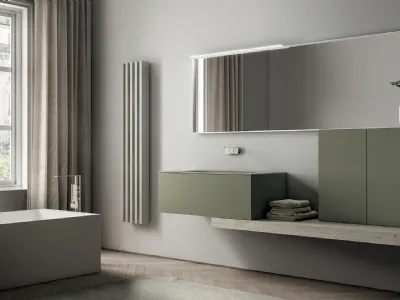 Mobile bagno con lavabo integrato
