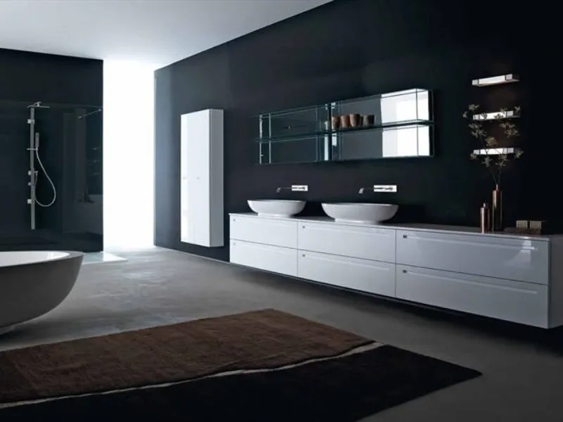 Mobili bagno sospesi o a terra