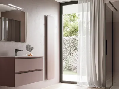 mobile bagno rosa