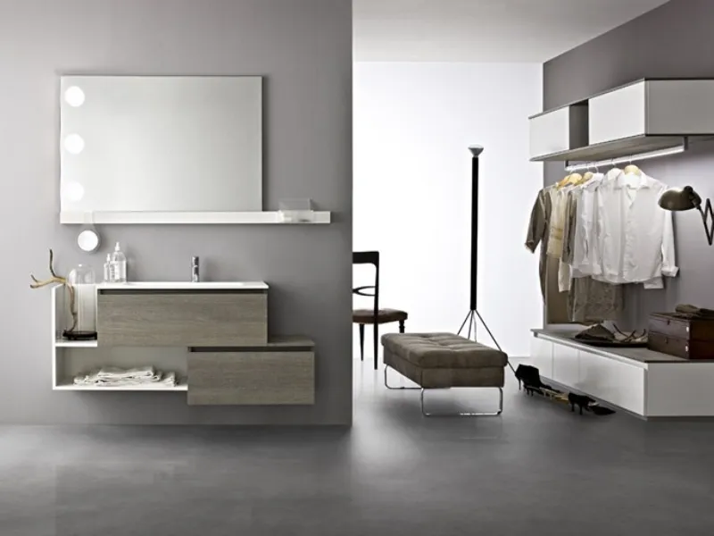 Mobile sottolavabo bagno sospeso