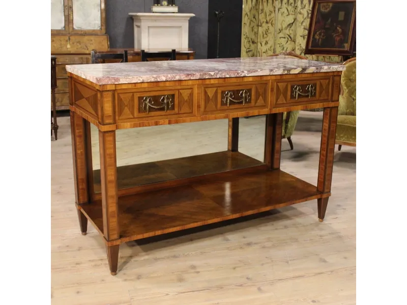 console genovese Parino Mercato Antiquario