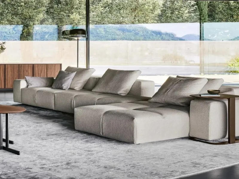 Divano componibile Bonamour designed by Mauro Lipparini per Bonaldo