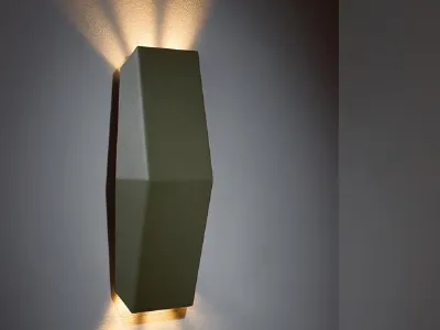 lampada da parete modular