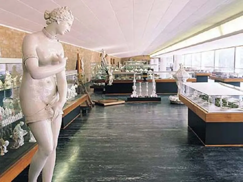 Esposizione all'interno del museo