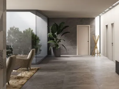 Serie Orbita modello 440 laccato opaco Cashmere