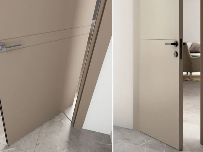 Serie Orbita modello 441 laccato opaco Canapa 