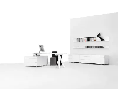 mobili per studio bianchi
