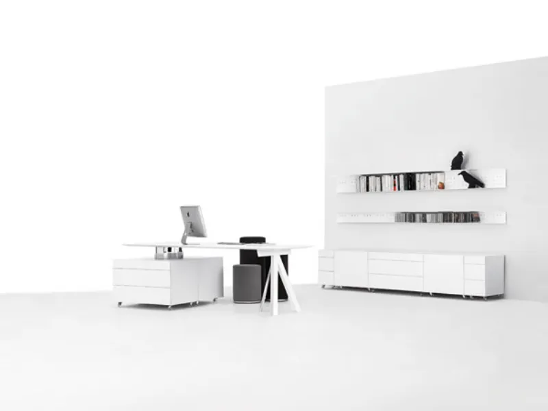 mobili per studio bianchi