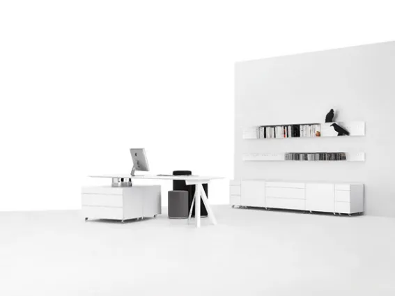 mobili per studio bianchi