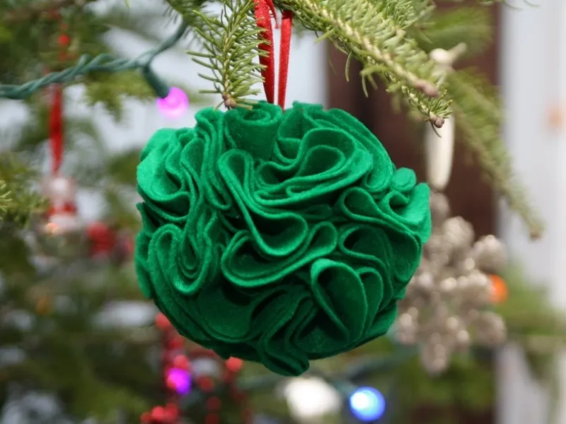 Palline di Natale fai da te