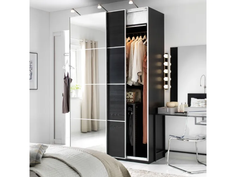 Armadio ante scorrevoli Ikea Pax
