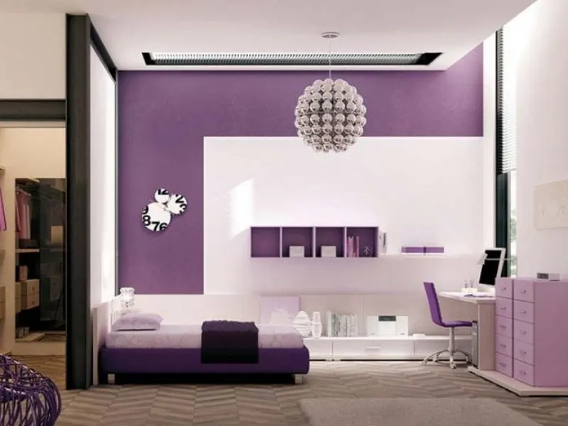 Pantone 2018 ultra violet arredamento